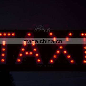 Popular 45SMD 3528 LED Taxi Top Light With Switch Indicator License Plate Light Taxi Sign Roof Light photo-5