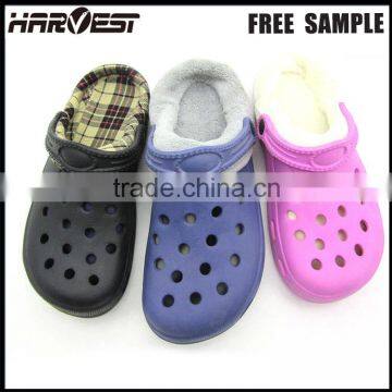 Hot Selling New Warm Eva Clog for Winter , Classic Winter Eva Clog