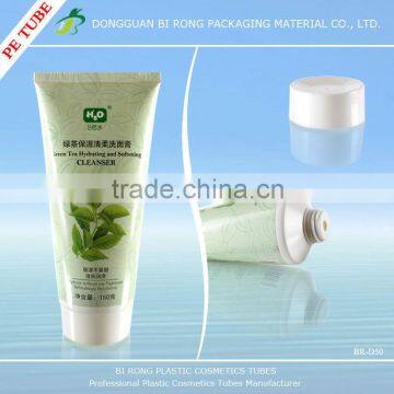 150g PE Tubes with Labeling Surface Handling for Facial Cleanser