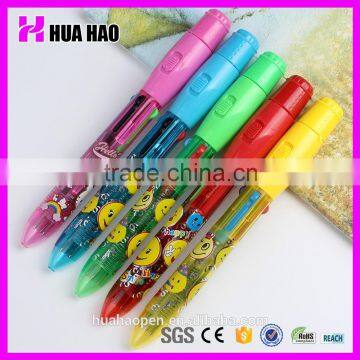 Cheap Price Plastic Ballpoint Pen with Logo, Led Pen, Plastic Ball Pen for Promotion