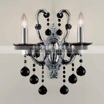 2lights Wall Lamp Steel Skeleton Crystal Lighting Fixture United States America UL