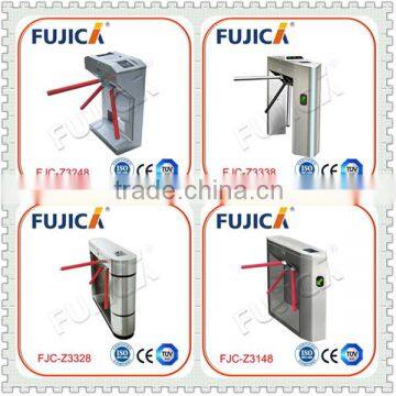 HOT!! SS304 Three Arm Drop Turnstiles for Card Swipe Door Entry Systems photo-4