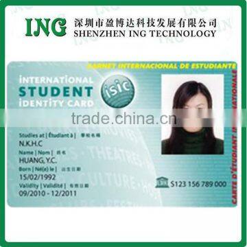 Printing School photo ID card products ID Smart card