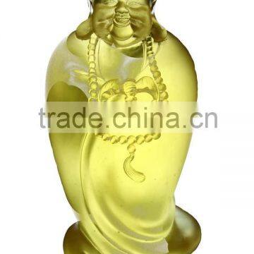 Factory Wholesale Crystal/Jade Transparent Buddha Statue