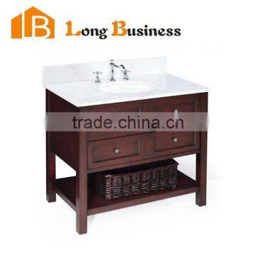 LB-JL2252 new products rustic furniture bathroom sink bath cabinet solid wood vanity                        
                                                Quality Choice