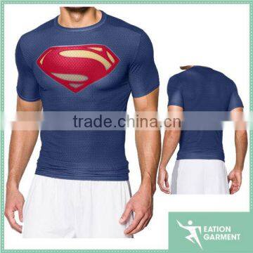 Alter Ego Short Sleeve Compression custom sublimated print blank dri fit t-shirts wholesale for men