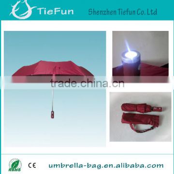 Fold LED Light Led Torch Umbrella For Custom