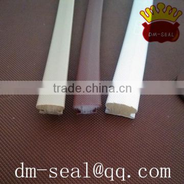 pu foam material rubber strip wardrobe sliding door seal