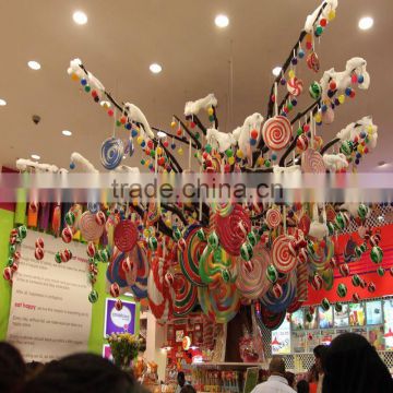 Fiberglass custom lollipop/candy shop advertising decoration