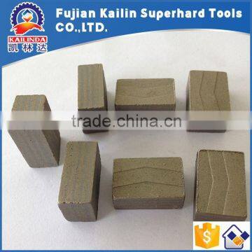 Factory Outlet Gang Saw Segment for Cutting Artificial Stone Synthetic Diamond Segment for Cutting Tools