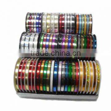 HOT SALE ! Six Channels 5mm Solid Metallic Curly Poly Ribbon                        
                                                Quality Choice