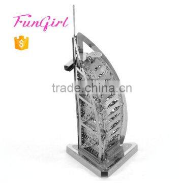 2016 New Premium 3D DIY Puzzle Laser Model/3D puzzle model/3D Nano Metal