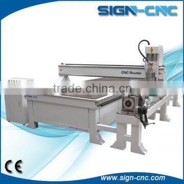 4 axis high speed computer control wood cnc router/cnc wood carving door router