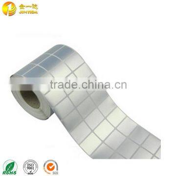 Custom Printed PET Dumb Silver Luster Label Stickers photo-5