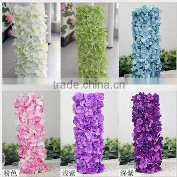 New arrival colorful artificial wedding flower wall