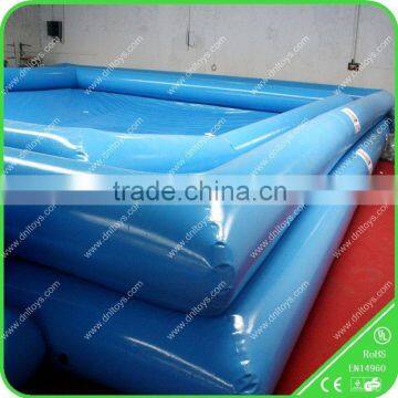 Durable pvc inflatable pool islands on sea
