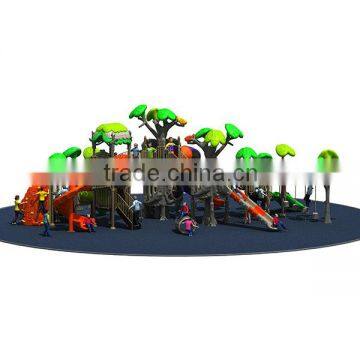 Oversized commercial ancient-tree style outdoor playground sets with 32 optional site sizes