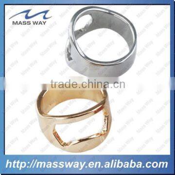 Blank Whilesale Custom Stainless Steel Finger Beer Ring Bottle Opener photo-2