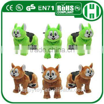 HI CE High Quality Funny Cartoon Electronic Coin System Riding Horse Toys for Girls photo-2