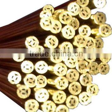 Multi Hole EDM Brss Electrode Tube & EDM Brass Pipe 1.1mm x 400mm