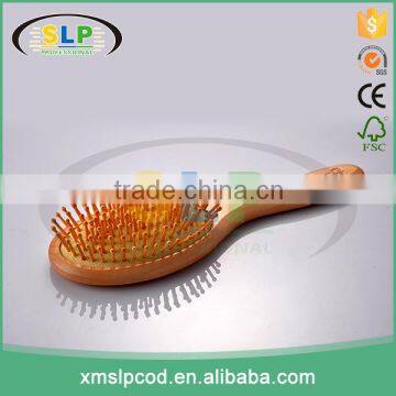 TOP QUALITY Wooden Hair Massager Brush Comb Natural Wood Beaded Massage Hair Combs photo-2
