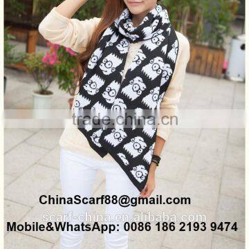 Wholesale Cartoon Winter Scarf Women