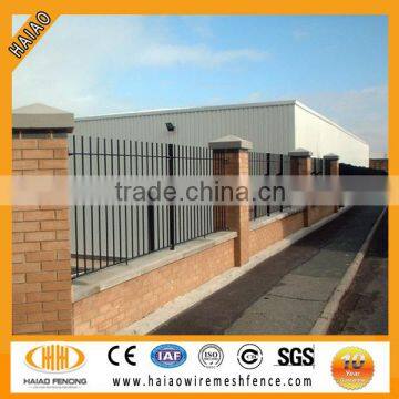 high quality powder coated wrought iron fence