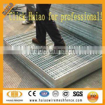 High quality welded serrated galvanized steel deck grating platform