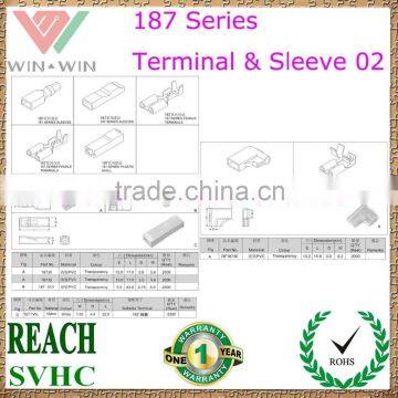 187 Brass Continuous Female Flag Terminal Middle Type photo-3