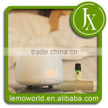 JX DIFFUSER electric air freshener aromatherapy diffuser electric ultrasonic aroma diffuser with alarm and clock&timer