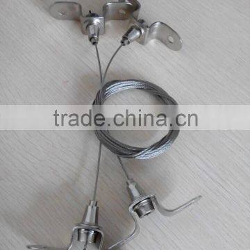Stainless steel wire rope lifting sling for led lights accessories