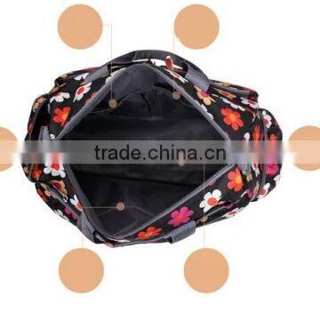 2016 Hot Sale Fashion Mummy Changing Pad Canvas Bags Canvas Lining Baby Bag Wholsale photo-3