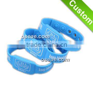 Message bracelets rubber