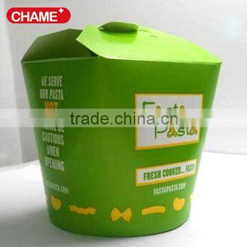 Paper material and food use disposable noodle boxes