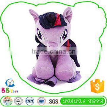 Hoe Sales Custom Made Cute Plush Horse Kids Bag