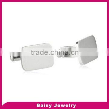 hot sell stainless steel cufflink blanks wholesale jewelry