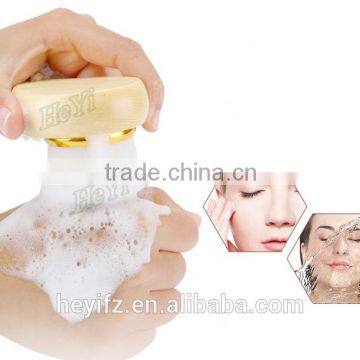 Water shape beauty care face cleansing brush for ladies