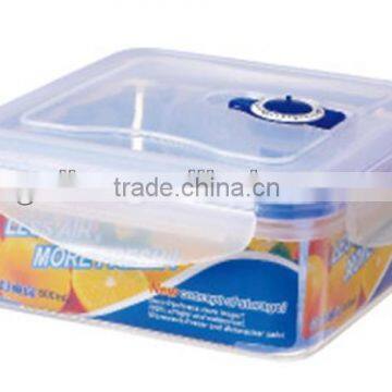 800ml four side lock food storage container with date dial GL9204