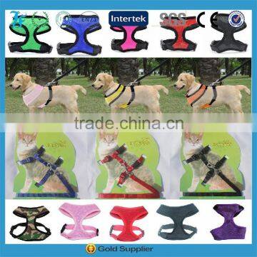 Dog Cat Harness Leash Pet Strap Mesh Adjustable Vest Breathable Puppy Collar