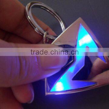 Metal LED keychain creative metal LED keychain