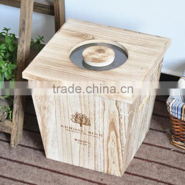 kitchen artificial manufacturing solid wood sealed food storage box