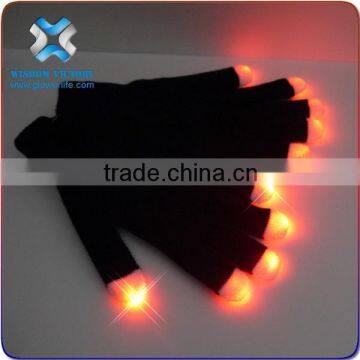 2016 Highly Specialized Gloves Wholesale Lighting Up LED Gloves High Quality Promotional Led Gloves photo-2