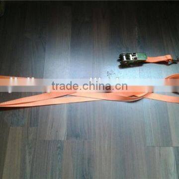 25mm and 15feet length ratchet tie down straps with s hook