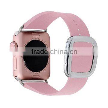 2016 New Hot Smart Watch Replacement Strap Leather Band Modern Buckle Watch Band For Apple Watch photo-4