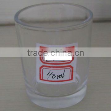 clear glass mug for home use