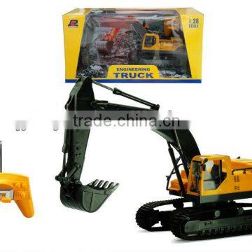 HOT!! EXW Prices!1:28 8 channels RC Construction Toys RC Toys from qingyi toys factroy