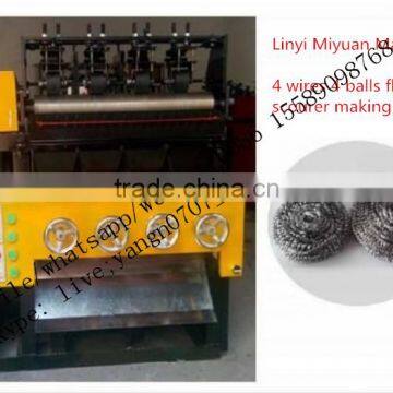 stainless steel scourer ball machine/ Automatical Scourer Making Machine, Cleaning Ball Making Machine Whatsapp:0086-15589098768