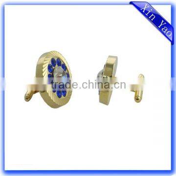 High quality promotion gold cufflink for men