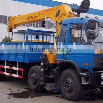 DONGFENG 8x4 16 tons XCMG crane truck with crane 270hp