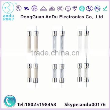 China supplier:2015 hot sale ceramic tube fuse and glass tube fuse